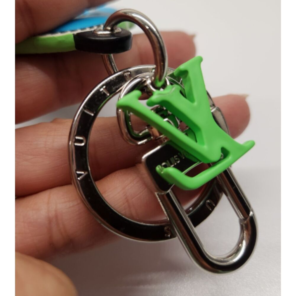 Louis Vuitton LV Rabbit Charm Keychain Virgil Abloh Blue MP2917 Bag Charm - Picture 7 of 9